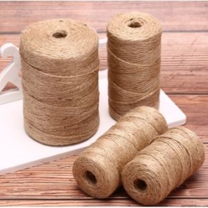 50/100 Meters Natural Hemp Rope Jute Rope Cord String Twine Burlap Jute Twine Rope