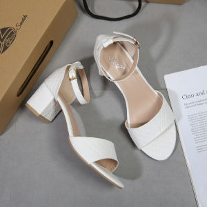 [JY] NEW  summer fashion   2 inch open toe block heels leather Ankle sandals for women