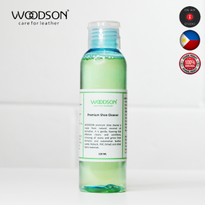 WOODSON Premium Shoe Cleaner Kit  with Pig Hair Shoe Brush and Microfiber Towel