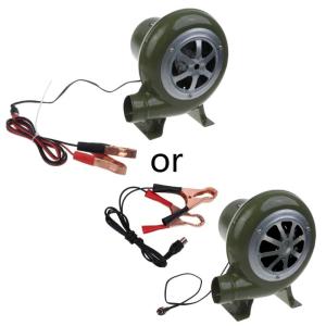 12V BBQ Fan Electric Blacksmith Forge Blower Grill Fans Charcoal Chimney Starter 12V Clips 30W/ 60W/ 100W