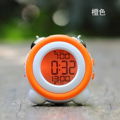 Loud Alarm Clock For Heavy Sleepers Dual Alarm Clock With Snooze LED Backlight Silent Digital Clock With Light Bell