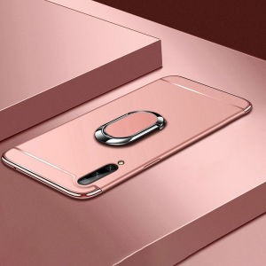 LANLIN For Samsung Galaxy A7 2018 / Samsung Galaxy A8 2018 / Samsung Galaxy A9 2018 Phone Case Ultra Thin Matte Hard PC Holder Casing For Samsung A7 2018 Case With Free Ring Stand Holder