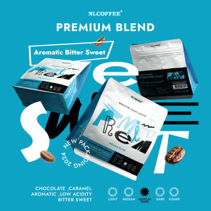 NLCOFFEE | เมล็ดกาแฟคั่ว สูตร พรีเมี่ยม เบลนด์ Premium Blend