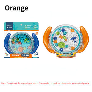 Gear Maze Disk Toys for Kids 3D Puzzle Balance Ball Handheld Maze Board Educational Toy