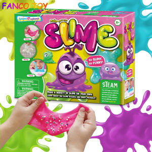Slime Kit Making Science Bouncy Soap Ball Disgusting Gross Slime STEM TOY TOYS Experiments Kit DIY Glitter Slime Magic Making Polymer Clay Powder for Kids Antistress Toys Gifts