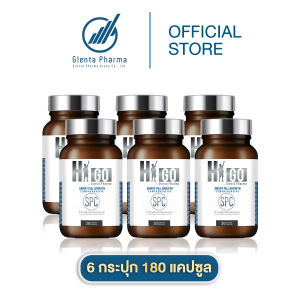 Glenta Pharma HiGO ผลิตภัณฑ์เสริมความสูง 6 ขวด (180แคปซูล)