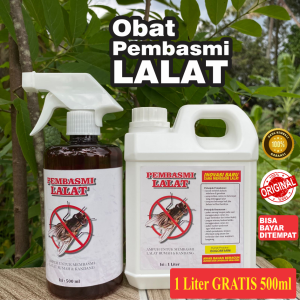 Spray PEMBASMI LALAT RUMAH | LALAT KANDANG | 1 Liter  Gratis 500ml | Aman Untuk Tumbuhan | Ramah Lingkungan