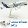 [LB2S]Alloy White Whale 1 1/400 Scale Airplane Model for Collection Toy for Aircraft Lovers Replica. 