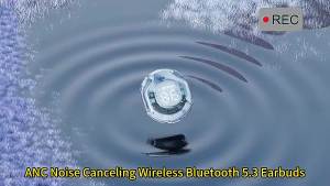 Transparent Shell TWS Bluetooth Earbuds LED Digital Power Display Macaron Pas Color Half In Ear Wireless Headphone Heavy Bass Waterproof Touch Control Sports Gaming Earphone For Android