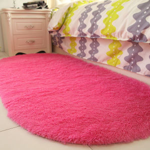 INS Style Plush Oval Rug