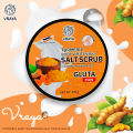 NEW VRAYA Gluta scrub เกลือสครับนมผสมกลูต้า มี 3 สูตร ผิวใสพร้อมบำรุง  ปริมาณ 350 กรัม สินค้าพร้อมส่ง. 