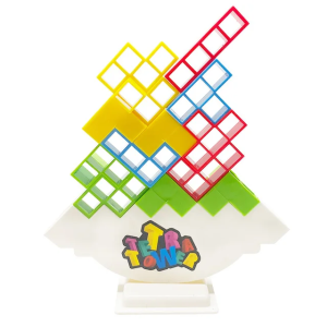 CART Tetris Game Balancing Block Tetra Tower Fun Mainan Edukatif Balok Susun Keseimbangan SNI