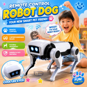 DIY Solar-Powered Robot Dog Kit Remote-Controlled Mechanical Dog Toy Quadruped Robot Childrens Gift