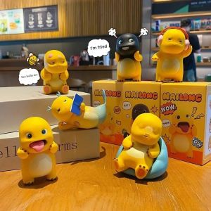 Cute Milk Dragon Figure Doll Dashboard Accessories Toys Room Decoration Little Milk Dragon Nailong Toys Car Ornaments