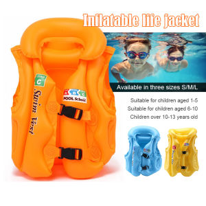 Children Baby Inflatable Swimming Vest Safety Life Jacket Floated Inflatable Swimsuit Swim Vest Jacket Pelampung Renang Kanak