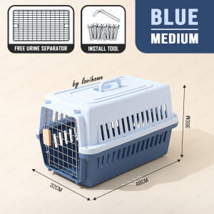 SG Portable Pet Carrier - Travel Cat Dog Cage Durable Pets Kennel for Outdoor Travel