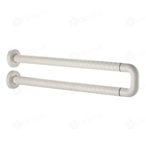 ราวรองแขนราวพยุงแขนกันลื่นในห้องน้ำสำหรับผู้สูราวจับกันลื่น ราวจับในห้องน้ำ ราวกันลื่น ราวจับลุก ราวพยุงจับกันล้ม ราวสแตนเลสติดผนัง ผู้สูงอายุ ผู้ป่วยภายในเป็นสแตนเลส เกรด 304 ที่แข็งแรง และทนต่อการกัดกร่อนจากสภาพอากาศไม่ก่อให้เกิดสนิม