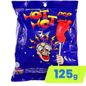 Permen Kaki Hot Hot Pop | Permen Lolipop Rasa Buah Mangga Unik Jadul
