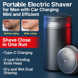 Electric Mini Shaver Low Noise  Clean Shaving Without Beard Residue Portable Rechargeable Razor 不刮伤电动剃须刀