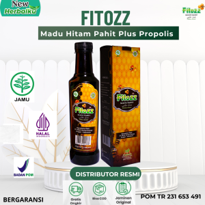 Fitozz - Madu Pahit 500 Gram Untuk Memelihara kesehatan Lambung Kolesterol Hipertensi Dan Diabetes