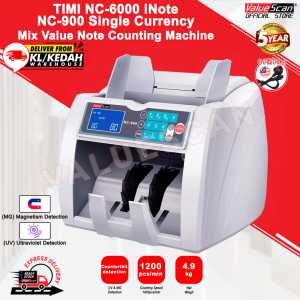 TIMI NC-6000 iNote NC-900 Single Currency Mix Value Money Counter Bank Note Counting Machine