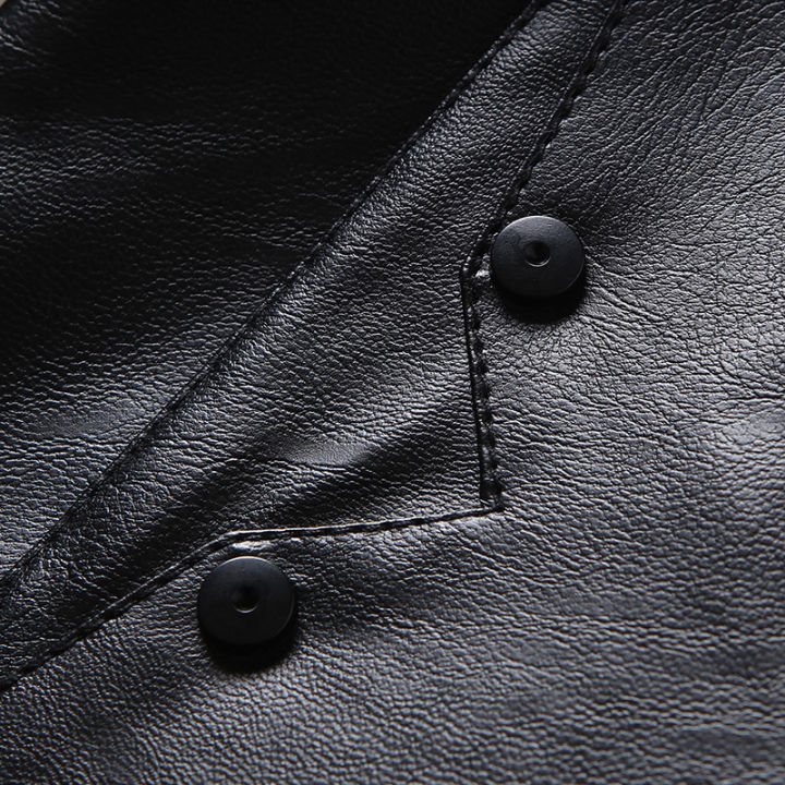 Fuguiniao%20Men's%20Leather%20Jacket%20Stand%20Collar%20Motorcycle%20Leather%20Casual%20Jackets%20Fashion%20Male%20Coat%20-%20Image%203