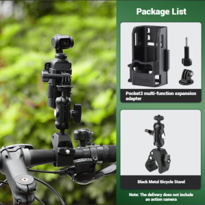 Pocket 3 Expansion Adapter MountCold Shoe Extended Frame for DJI Osmo Pocket 3 Creator Combo Handle Accessories Attached to a MicrophoneTripod Cycling mounts Suction Cup Mount etc