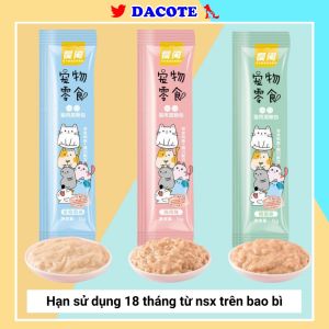 Combo 50 thanh súp thưởng cho mèo shizuka phân phối chính hãng DACOTE