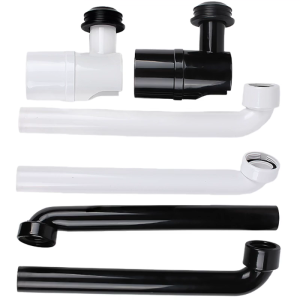 Có thể điều chỉnh ống xả bồn rửa mặt Trap 1/4inch tiết kiệm không gian chìm chất thải bẫy cho phòng tắm có thể điều chỉnh chậu rửa Siphon lâu dài