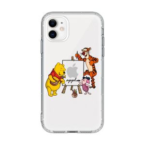 Cute Cartoon Winnie the Pooh Piglet Tigger Shockproof Phones Cases for iPhone 15ProMax 14ProMax 13ProMax 12ProMax Phone Cover for iPhone 15 14Plus 13 12mini 11 Xr XsMax X 8 7 SE Phone Case for iPhone 15Pro 14Pro 13Pro 12Pro