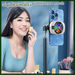 aiqinhaimaoyi Semiconductor Mobile Phone Cooling Fan Radiator Back-Clip For Games Live Streaming Phone Cooler For IPhone Android Universal
