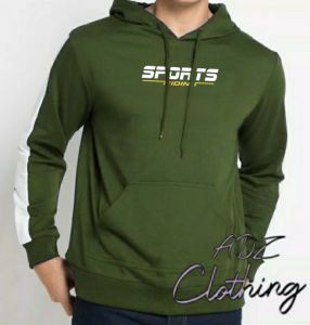 Jaket Sweater Hoodie Jumper PullOver OUTDOOR SPORTS Riding l Switer Hudi Distro Bahan Kain Flecee Warna Hijau l Pakaian Pria dan Wanita Lengan Panjang Ukuran Besar/Kecil Pemesanan Bisa Melalui COD Atau Bayar Ditempat