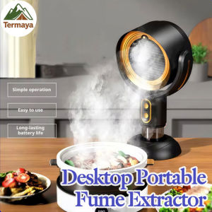 Termaya Adjustable Exhaust Fan Adjustable Exhaust Fan For Kitchen Desktop Fan Portable Kitchen Fan Customizable Airflow