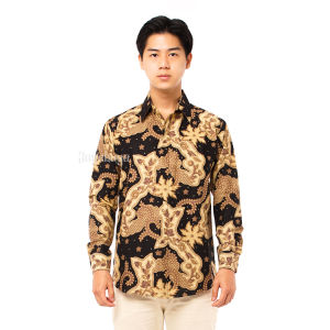 Jayabaya Batik Ghassan Kemeja Batik Katun Lengan Panjang