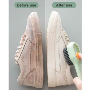 Princess Prime Cleaning Brush Kitchen Laundry Scrub Brush With Soap Dispenser Multifunction Shoe Brush