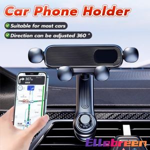 Car Air Outlet Phone Holder 360 ° Rotating Telescopic Car Phone Mount