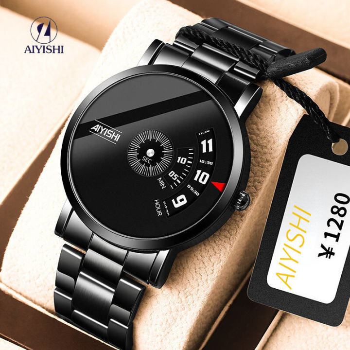 Hàng Độc Lạ | ĐỒNG HỒ NAM AIYISHI 1633 KIM DỌC độc đáo - Chạy Trục Số ...