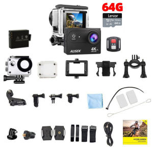 [OFFICIAI] AUSEK S9R Action Camera Ultra HD 4K 60FPS Waterproof Camera Anti-shake WIFI Remote Control Sports Camera