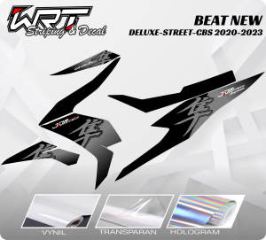 Striping Beat Street/Beat Deluxe/Beat New 2020-2023 Hayabusa JDM Versi