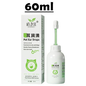 [MALAYSIA STOCK] Dorrikey Pet Ear Drop For Cat Dog Ear Mite Cleaner Air Cuci Telinga Kucing