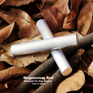 Survival Outdoor Fire Starter Full Ferrocerium Rod Magnesium Flint Stone Camping Hiking Picnic Emergency Fire Rescue Batu Api