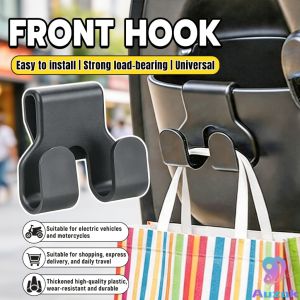 Auzak Electric Bicycle Front Hook Universal No-drill Hook Motorcycle Hook 1Pcs