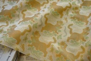 Tiger Pattern Yarn-dyed Jacquard Fabric Hand-sewing DIY Clothing Bag Fabric Material By Meter