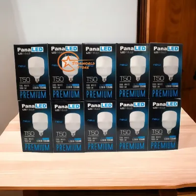 PAKET 10 Pcs PANALED Premium Lampu Bohlam LED Bulb - Cahaya Putih
