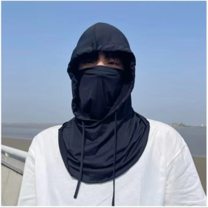 Full Face Cover Fishing Hat Sun Cap With Mask Summer Hat Outdoor Anti-uv Sunscreen Hat Protect Neck