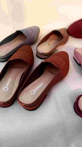 Sandal Wanita Rajut Import Terlaris Kekinian Elegan Hak 2cm