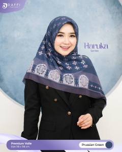KERUDUNG SCRAFT MOTIF TERBARU SERIES HARUKA DAFFI