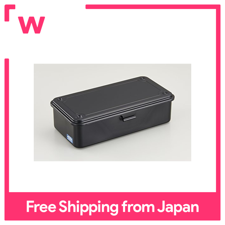 Coffre à Outils TOYO Steel T-190 – Petit, Acier, 20x11x6 Cm, Made In Japan
