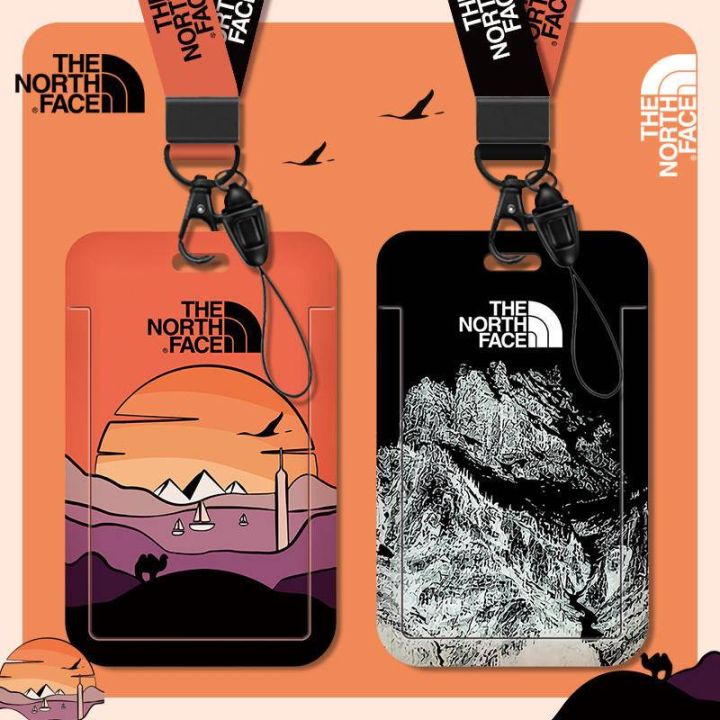 The North Face Card Holder Work Card Collection Card Case Business Bank  Card Cover Student Card Case Transportation Card With Lanyard Lazada PH