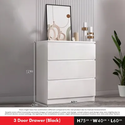 [FREE SHIPPING] KENZZO 3/4/5/6 Layer Chest Drawer | Wood Storage Drawer | Drawer baju Laci | Storage Cabinet Drawer | Almari Baju | Almari drawer | Drawer Baju | drawer cabinet | laci baju drawer kayu | 五斗柜